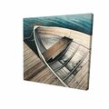Begin Home Decor 16 x 16 in. Abandoned Rowboats-Print on Canvas 2080-1616-CO103